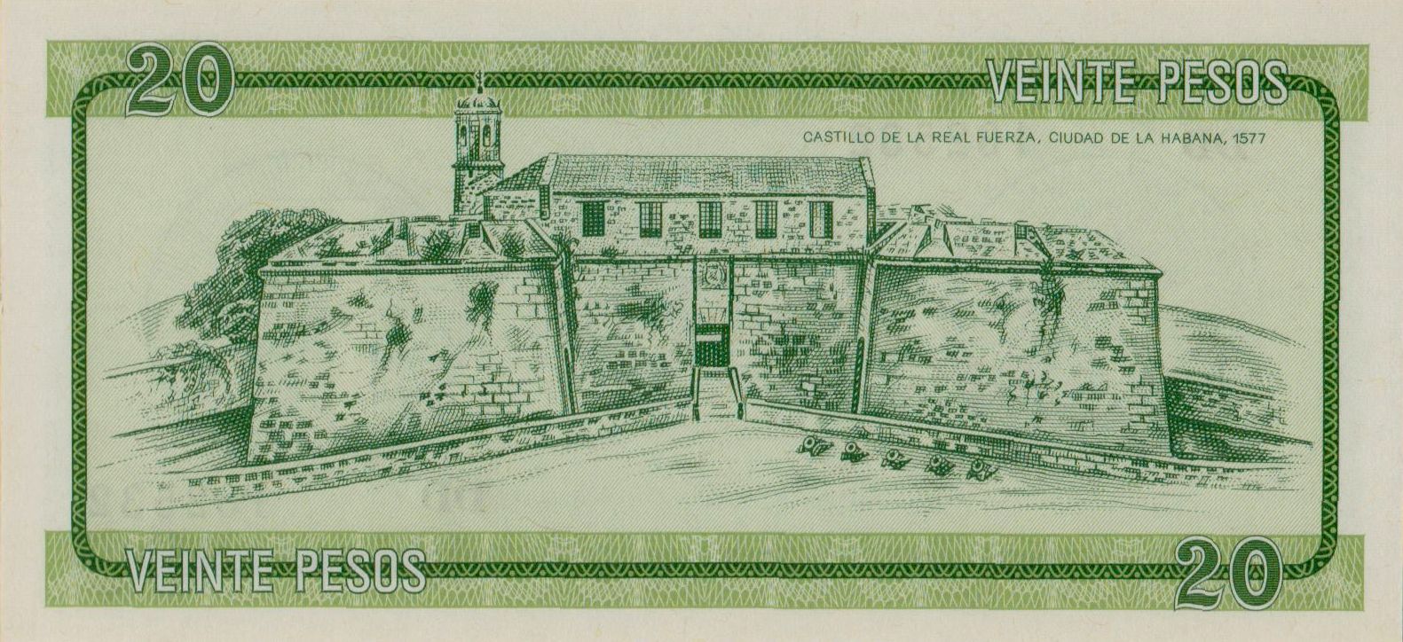 Cuba 20 1985 UNC P-FX9